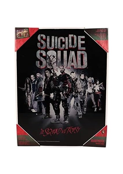 Toys Suicide Squad In Squad We Trust Glass Posteri modelleri