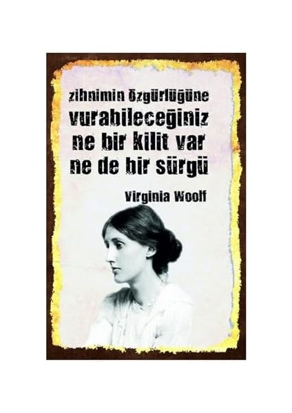 Kuşe Kağıt Duvar Posteri Ne Bir Kilit Var Ne De Bir Sürgü Retro Vintage DRTR0023 modelleri