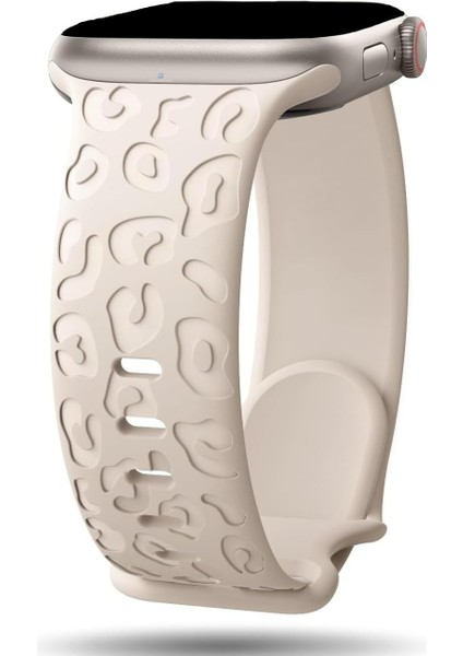 Watch 45MM 44MM 42MM 49MM Uyumlu Leopar Desenli Kordon Kopma Karşıtı Ayarlanabilir Rahatsız Etmeyen Watch Ultra 2/1 9 8 Se 7 6 5 4 3 2 1 Uyumlu Kordon