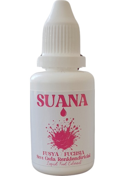 Sıvı Gıda Boyası 20 ml Fuşya