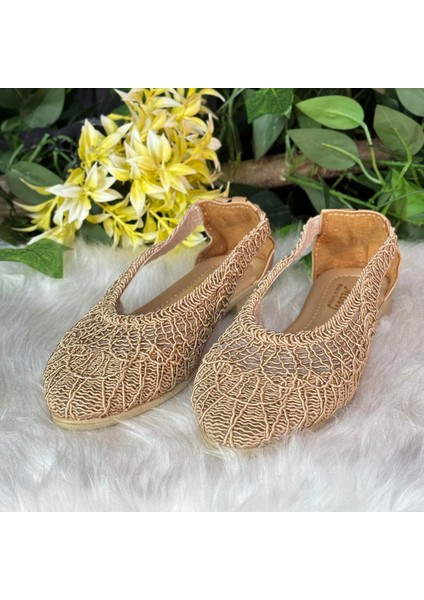 Örgü Detaylı Yazlık File Babet M1023