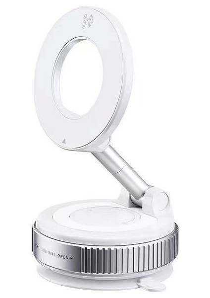 K007 360 Derece Dönebilen Vakum Özellikli Magnetik Telefon Tutucu