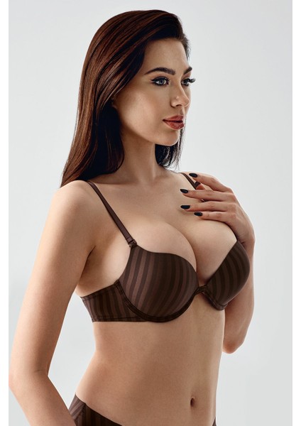 Kadın Çift Destekli B Cup Desenli Sütyen , 337036 fiyatları