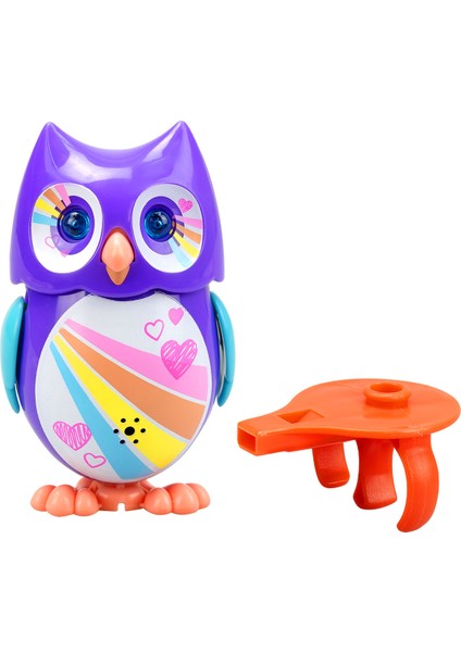 Mini Hoot Sevimli Baykuş - Mor