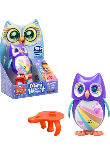 Mini Hoot Sevimli Baykuş - Mor indirimleri