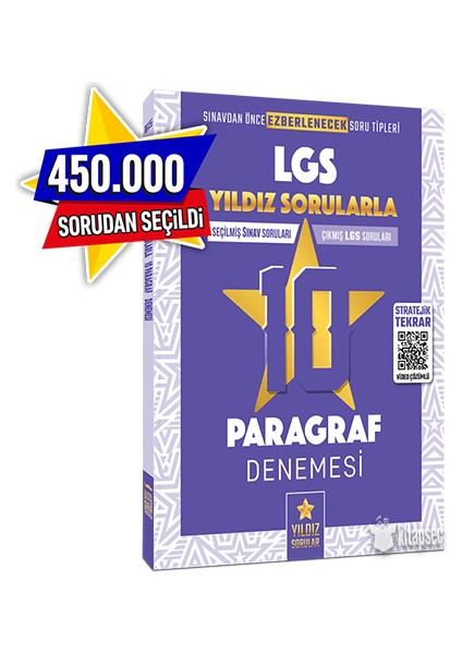 8. Sınıf Lgs Paragraf 10 Deneme Video Çözümlü Yıldız Sorular
