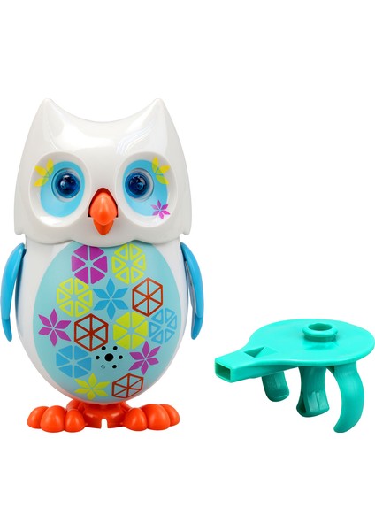 Mini Hoot Sevimli Baykuş - Beyaz