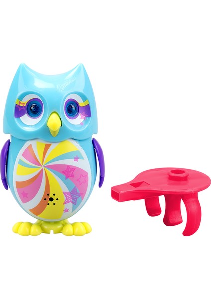 Mini Hoot Sevimli Baykuş - Mavi