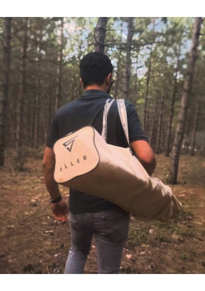 Katlanır Taşınabilir Dış ve İç Mekan Çantalı Hamak