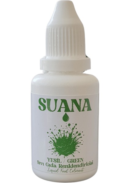 Sıvı Gıda Boyası 20 ml Yeşil
