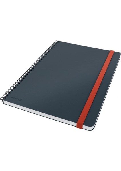 44840089 Cosy Soft Touch Spiralli Büyük Boy Kareli Defter, B5