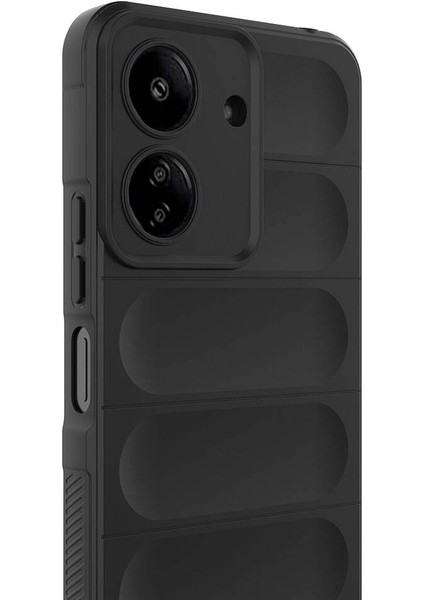 Xiaomi Poco C65 Uyumlu Kamera Korumalı Oyuklu Lüks Silikon Kapak modelleri