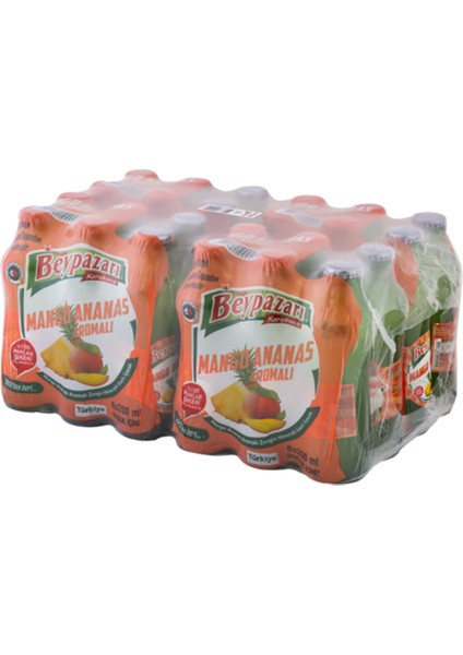 Mango ve Ananas Aromalı Maden Suyu 24'lü