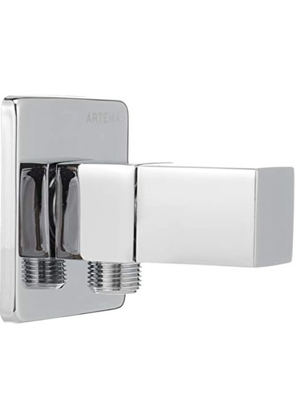 A45232 Kare Ara Musluk, 65 x 65 Mmkare Rozet Ürüne Dahil, Krom fiyatları