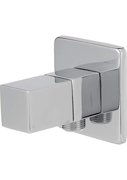 A45232 Kare Ara Musluk, 65 x 65 Mmkare Rozet Ürüne Dahil, Krom modelleri