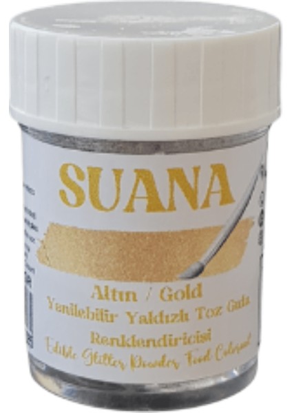 Altın Metalik Toz Gıda Renklendiricisi 5 gr