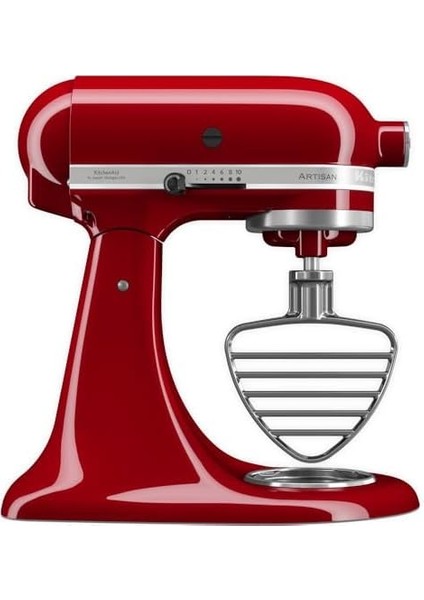 Ince Fırın Mikseri, Orta Büyüklükteki Mutfak Makineleri Için, Eğilebilir Motor Kafalı - Paslanmaz Çelik 5KSMPB5SS modelleri