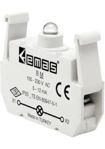 Bm ,MAVI-20VAC Buton Lamba