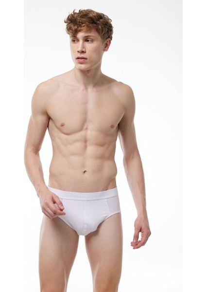 Erkek Beyaz Macro Modal Slip Külot 052 fiyatları