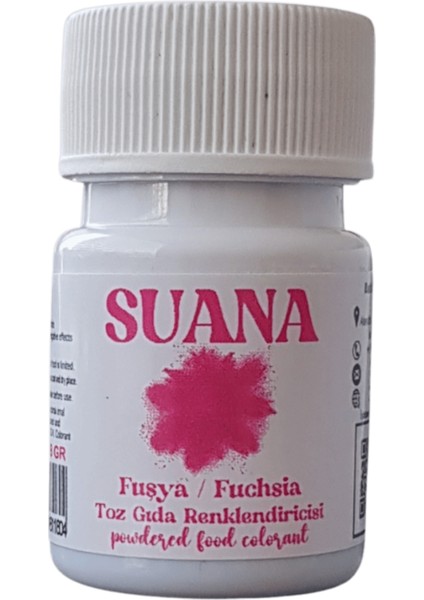 Su Bazlı Toz Gıda Boyası 8 gr Fuşya