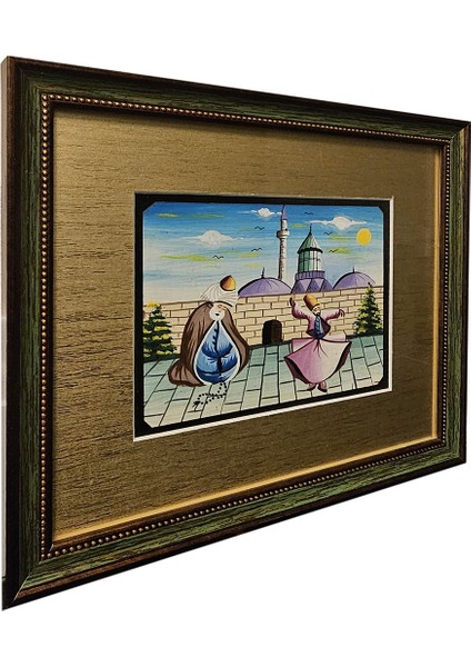 5601 Elişi Boyama Hz Mevlana Tablosu fiyatları