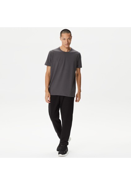 Erkek Gri Standart Fit T-Shirt modelleri