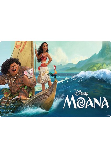 Moana Dikdörtgen Pasta Yenilebilir Resim Baskı 28x19 cm