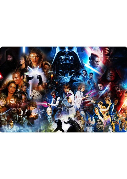 Starwars Dikdörtgen Pasta Yenilebilir Resim Baskı 28x19 cm