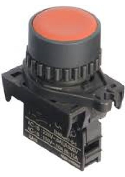 S2PR-P1RBM ,kontak-1k Kırmızı Yaylı M22 Buton