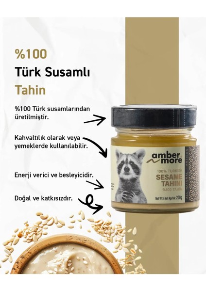 %100 Türk Susamlı Tahin