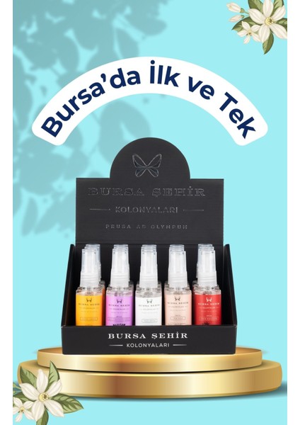 Karma Kolonya Seti, Mini Kolonya Seti, 80 Derece fiyatları