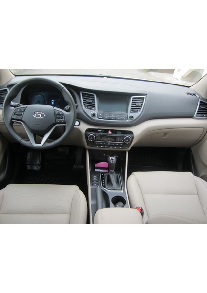 Hyundaı Tucson 3D Siyah Havuzlu Paspas 2015 ve 2021