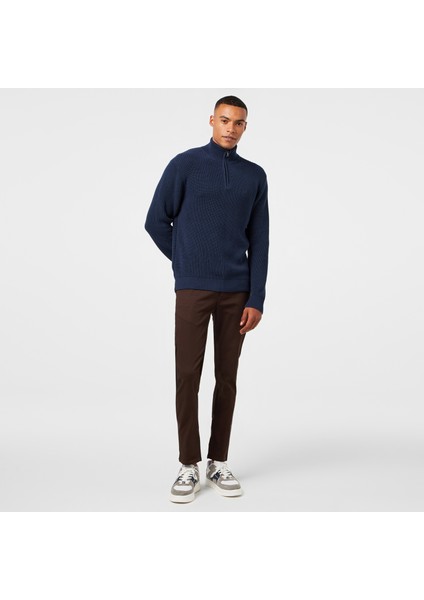 Erkek Lacivert Regular Fit Kazak modelleri