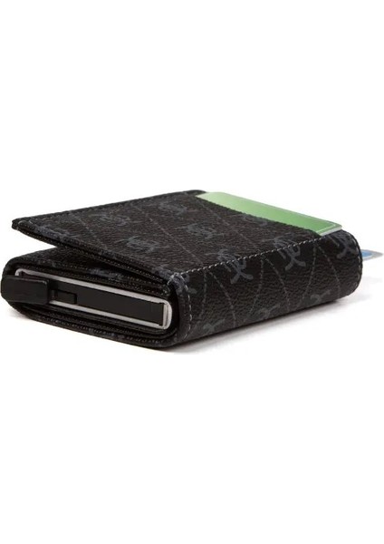 Erkek Deri Mekanizmalı Cüzdan ve Portföy Clutch Traş Kozmetik Bakım ve Günlük El Çantası (14X24CM) NEWPOLO171 - Siyah - Lacivert fırsatları