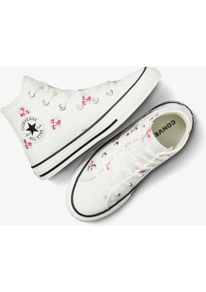Chuck Taylor All Star Çocuk Beyaz Sneaker indirimleri