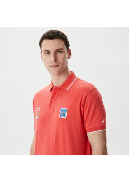 Erkek Kırmızı Classic Fit Polo fırsatları