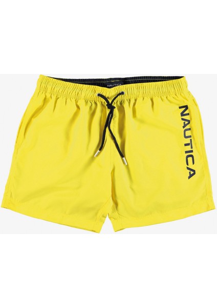 Erkek Sarı Regular Fit Mayo Şort fırsatları