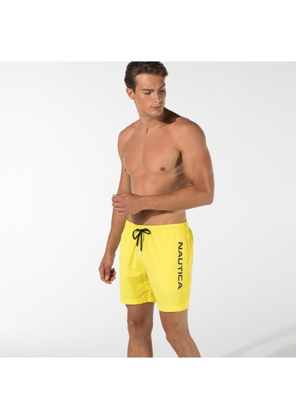 Erkek Sarı Regular Fit Mayo Şort indirimleri