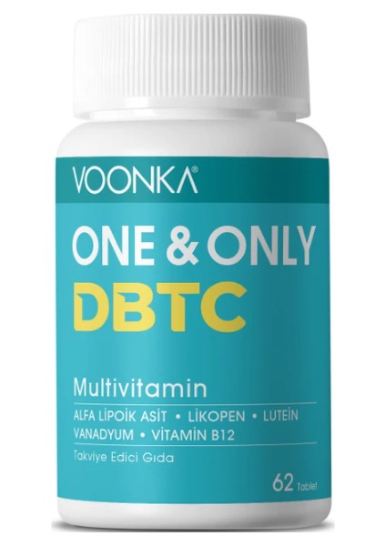 One & Only Dbtc 62 Tablet - Eski Ambalaj