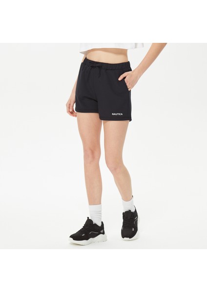 Kadın Siyah Oversize Şort modelleri