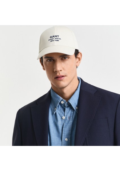 Unisex Krem Logolu Şapka modelleri