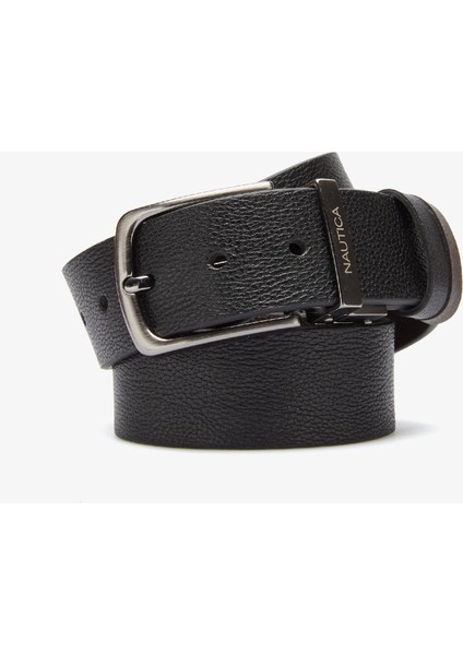Erkek Siyah Deri Kemer