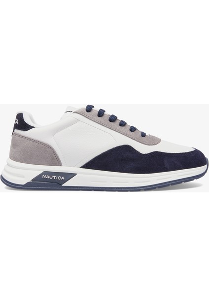 Erkek Lacivert Renk Bloklu Sneaker