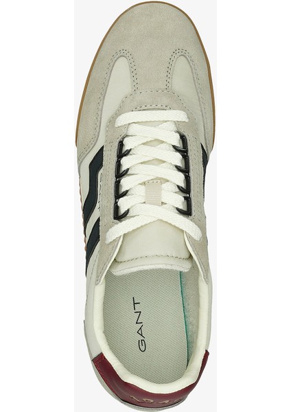 Erkek Beyaz Süet Baylle Sneaker