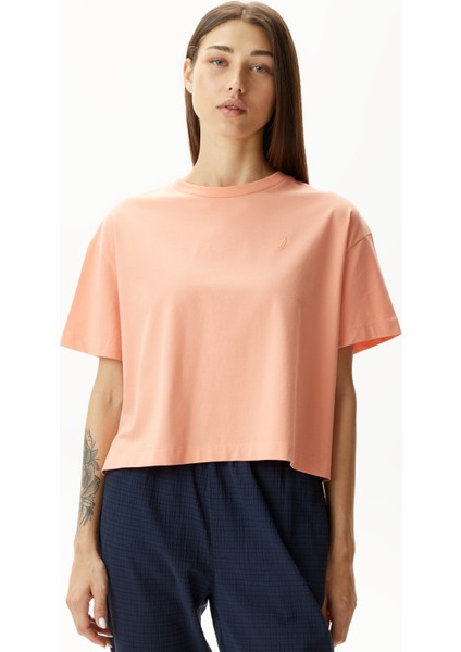 Kadın Turuncu Relaxed Fit T-Shirt