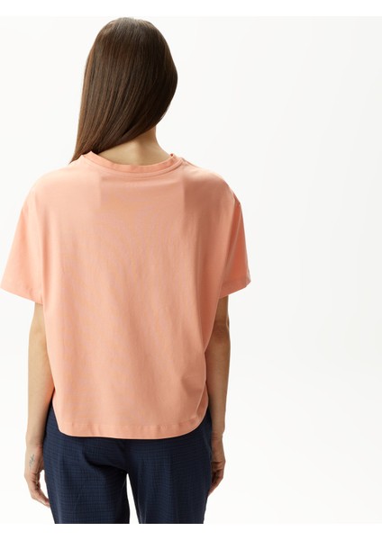 Kadın Turuncu Relaxed Fit T-Shirt fiyatları