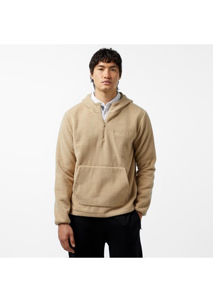 Erkek Bej Regular Fit Sweatshirt