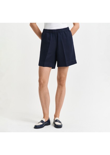 Kadın Lacivert Relaxed Fit Şort fiyatları