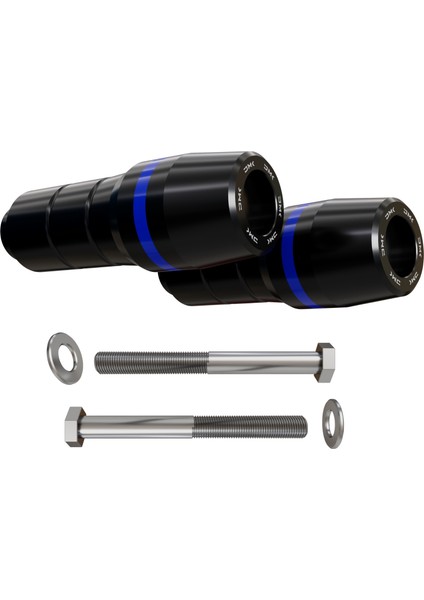 Yamaha Mt-09 Uyumlu Grenaj Koruma Takozu (Mavi)