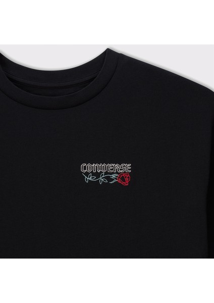 Kadın Baskılı Siyah T-Shirt modelleri